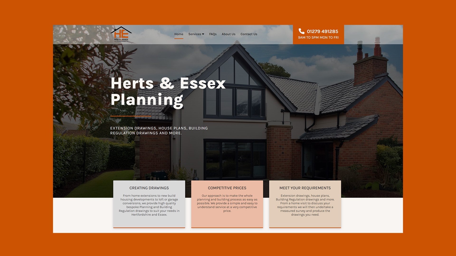 Herts and Essex Planning website